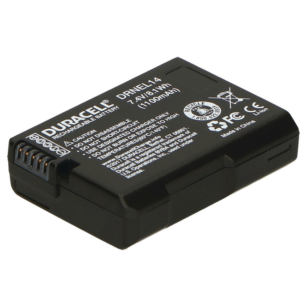 A high-quality replacement rechargeable camera battery for Nikon EN-EL14. Buy camera batteries online in South Africa at Outdoorphoto.