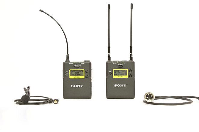 Used Sony UWP-D21 Camera-Mount Wireless Omni Lavalier Microphone System