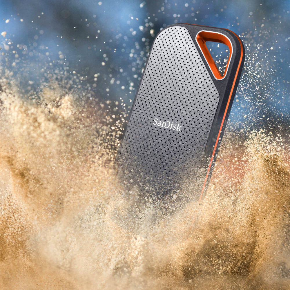 SanDisk Extreme PRO portable SSD rugged fast encrypted drive