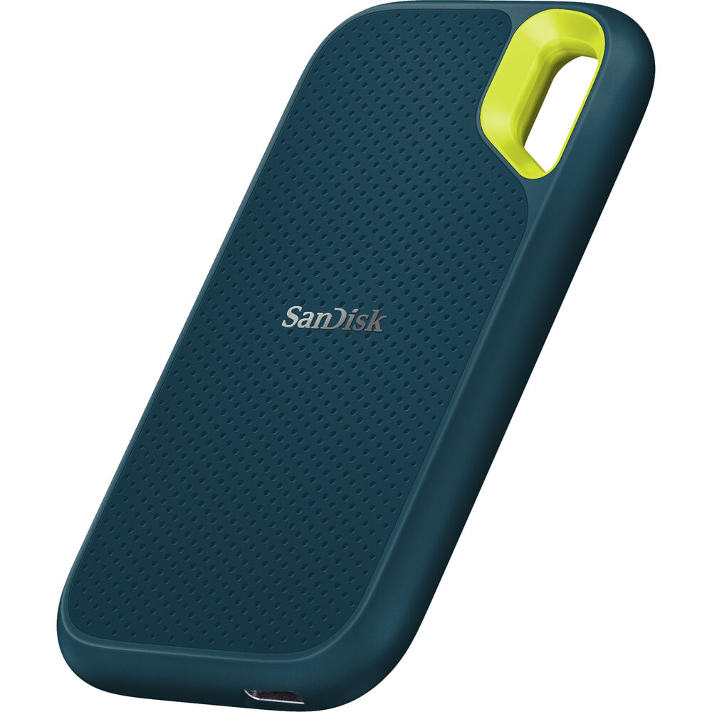 SanDisk Extreme Portable SSD | rugged, high-speed external drive with AES encryption.
