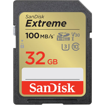 SanDisk 32GB Extreme SD Card 170MB/s is a timesaving SD card. It ensures the safety of your work with data recovery software that lets you restore lost images