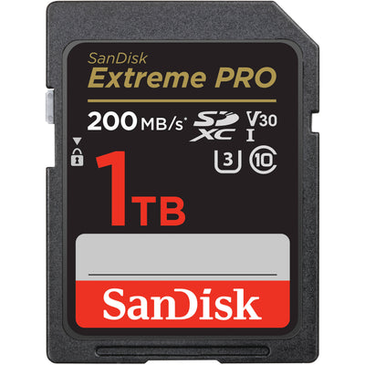 SanDisk Extreme PRO SD card designed for stutter-free 4K UHD video
