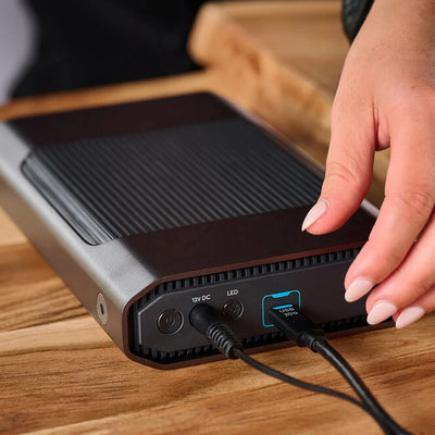 Securely transfer high-quality images and videos at an immense speed with a 12TB Ultrastar 7200rpm hard drive for content creators.