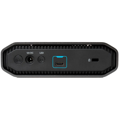 A hard drive with an immense transfer speed of up to 250MB/s, giving content creators the ability to securely back up and access quality work.