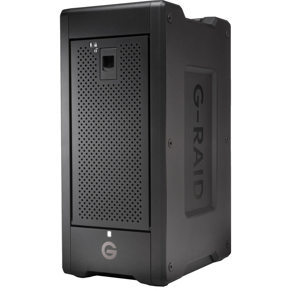 SanDisk G-RAID Shuttle 8, 160 TB, 1690 MB/s, ideal for 4K/8K editing