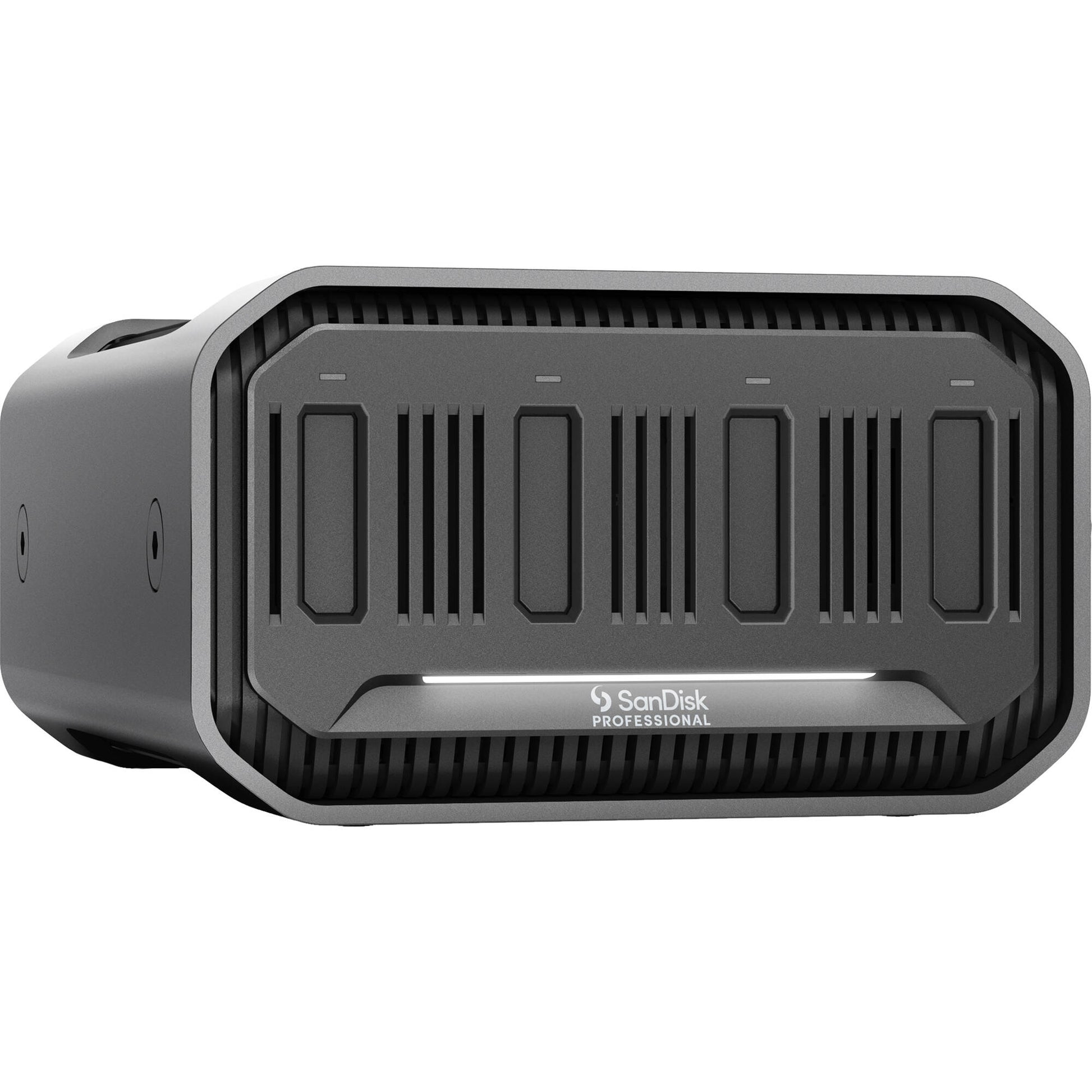 PRO-BLADE Station desktop SSD enclosure with active ventilation.
