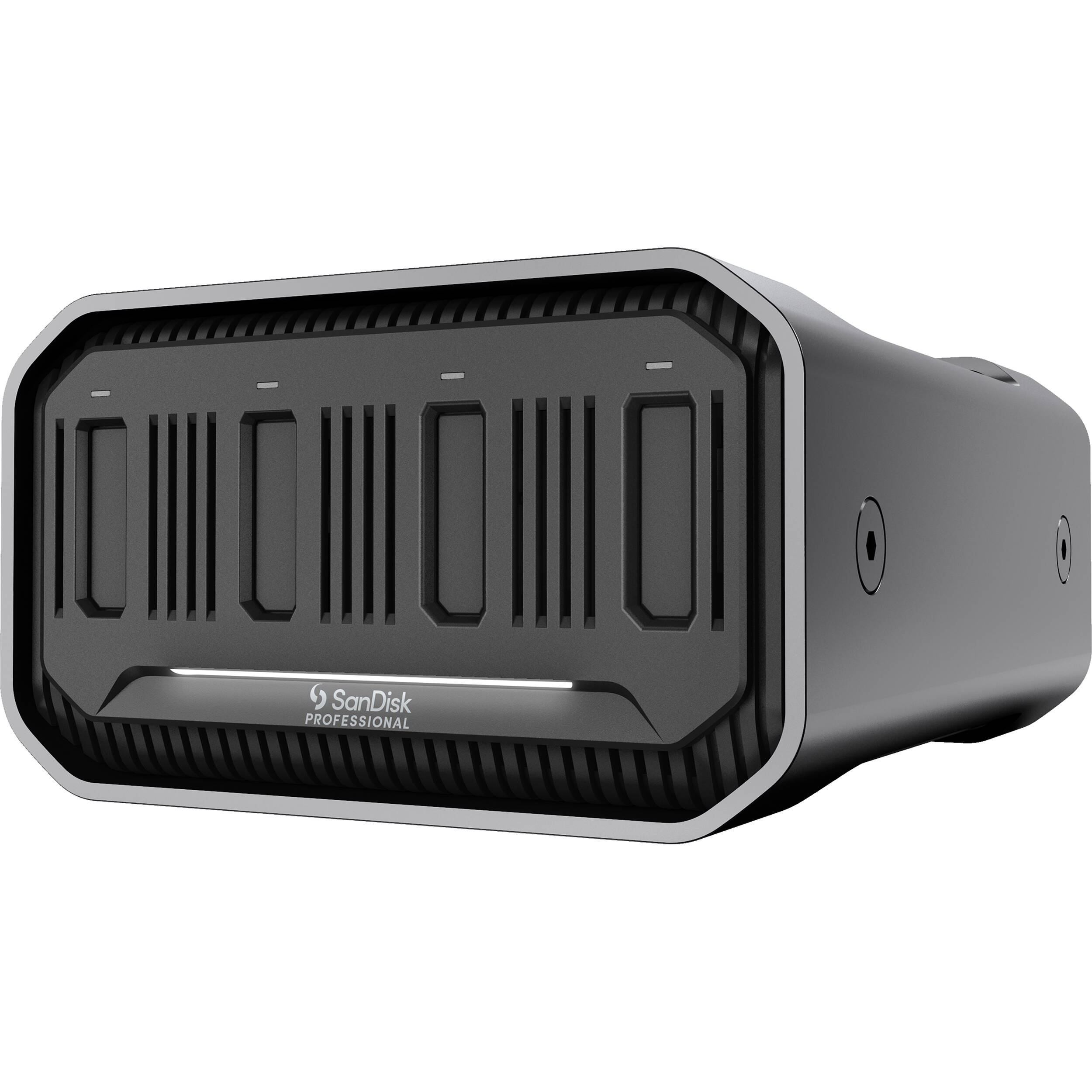 PRO-BLADE Station desktop SSD enclosure with active ventilation.