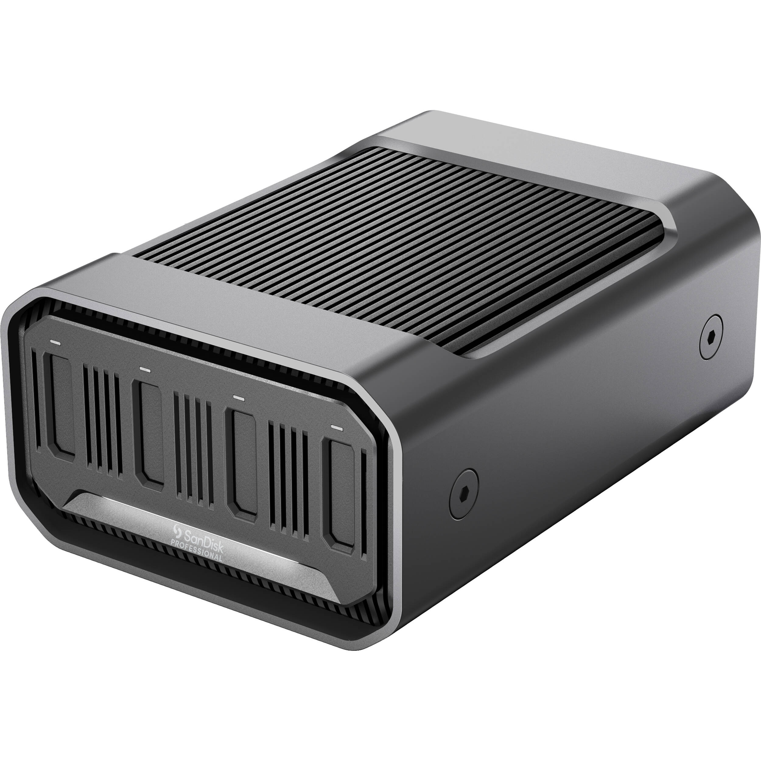 PRO-BLADE Station desktop SSD enclosure with active ventilation.