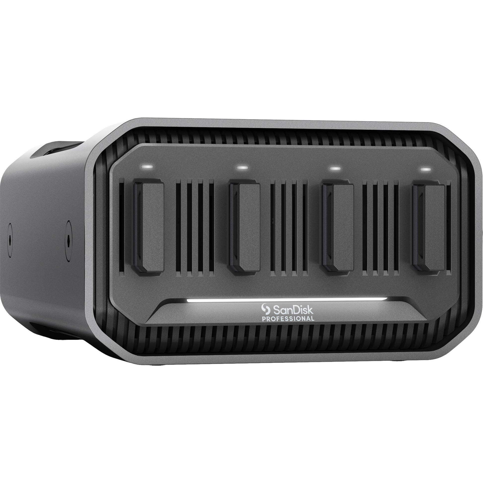 PRO-BLADE Station desktop SSD enclosure with active ventilation.
