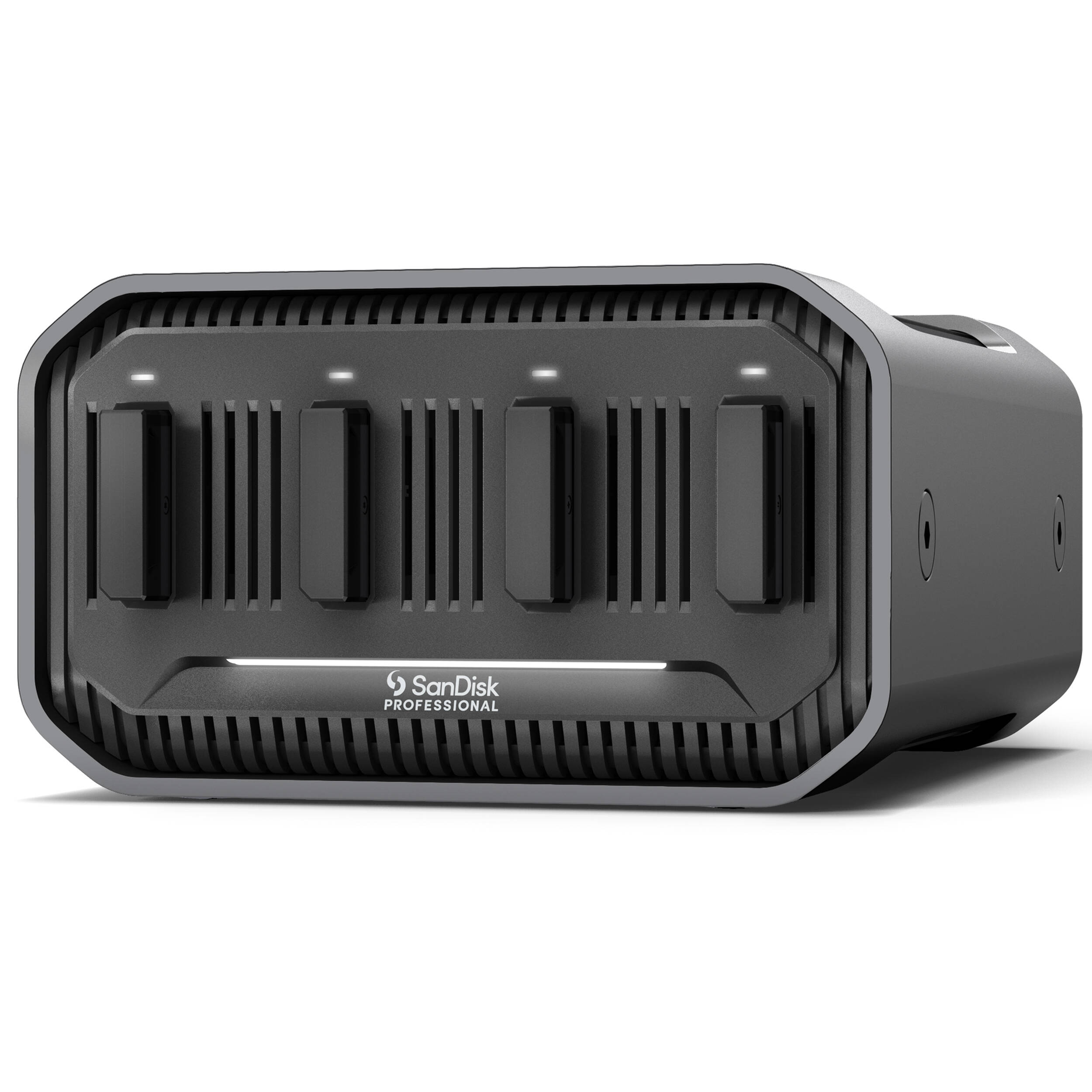PRO-BLADE Station desktop SSD enclosure with active ventilation.