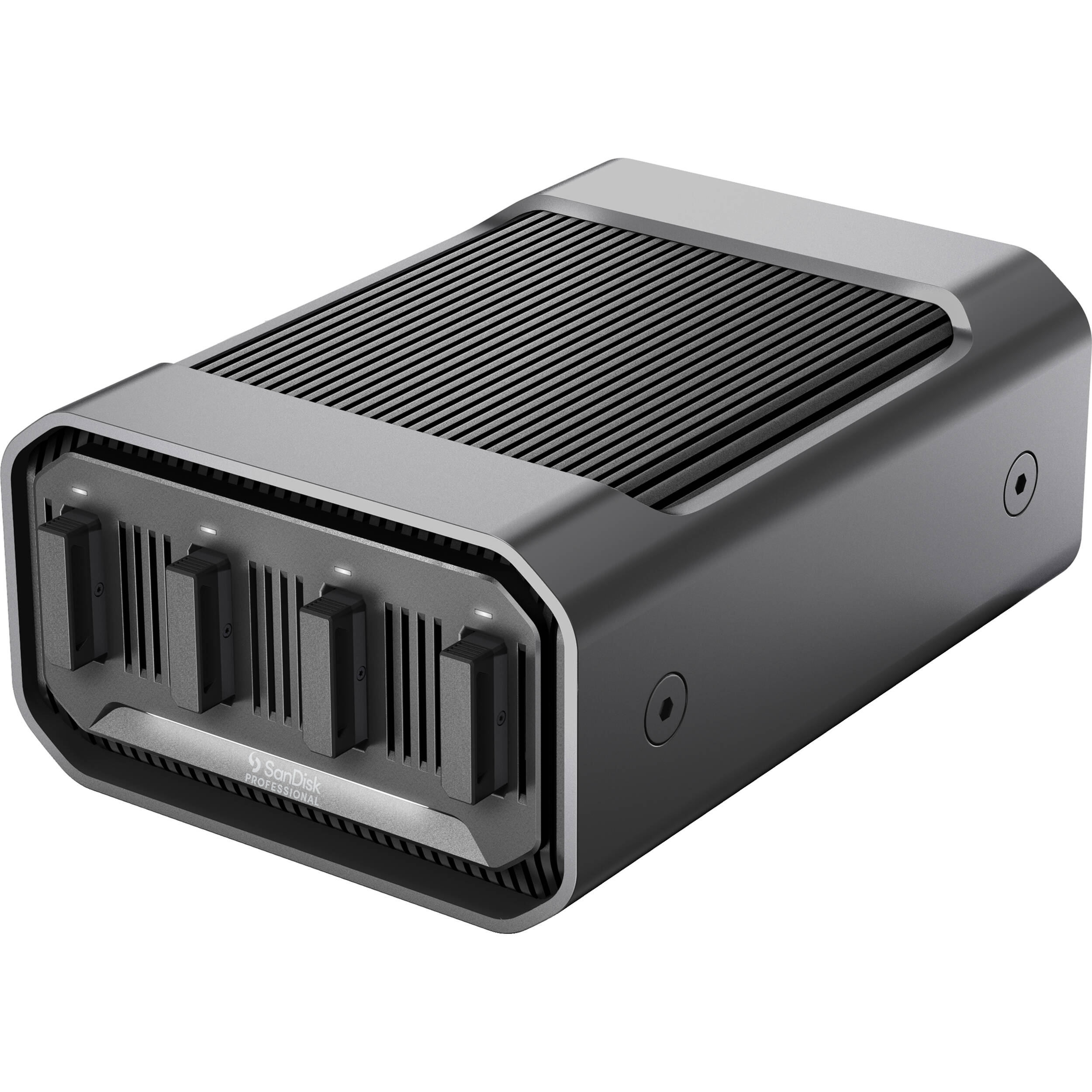 PRO-BLADE Station desktop SSD enclosure with active ventilation.