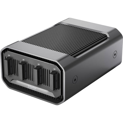PRO-BLADE Station desktop SSD enclosure with active ventilation.