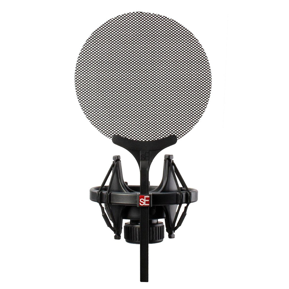 sE Electronics Isolation Pack with quick-release shock mount and adjustable metal pop filter
