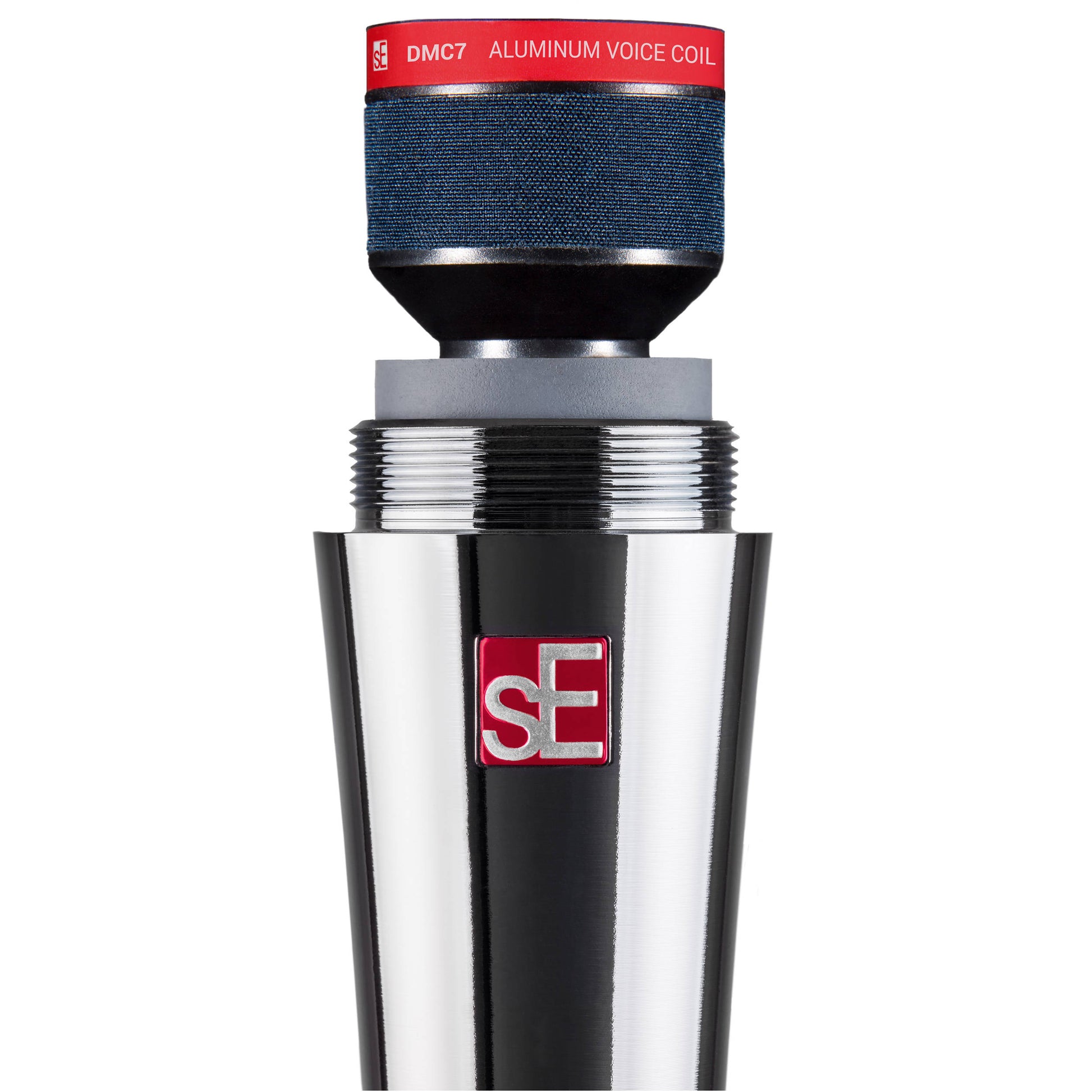 sE Electronics V7 Chrome dynamic handheld microphone with supercardioid polar pattern
