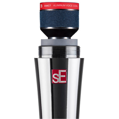 sE Electronics V7 Chrome dynamic handheld microphone with supercardioid polar pattern
