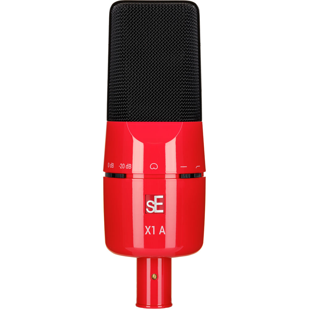 SE X1 A Red condenser microphone studio mic