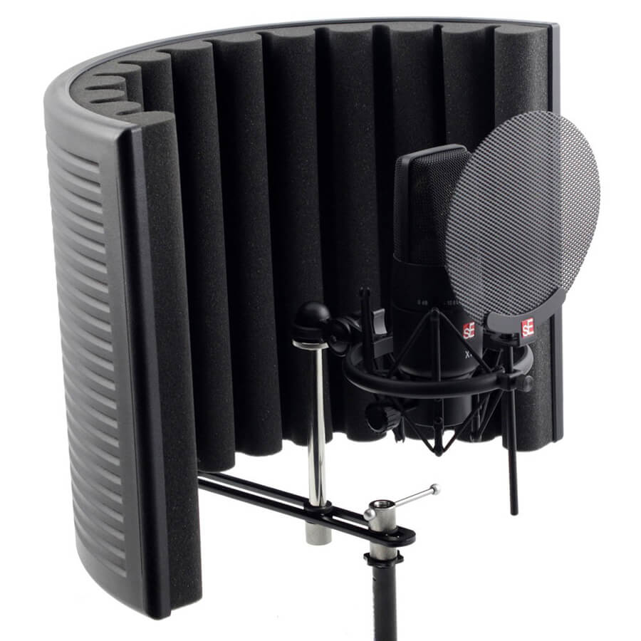 sE X1 S Studio Bundle with large diaphragm condenser mic and RF-X Reflexion Filter
