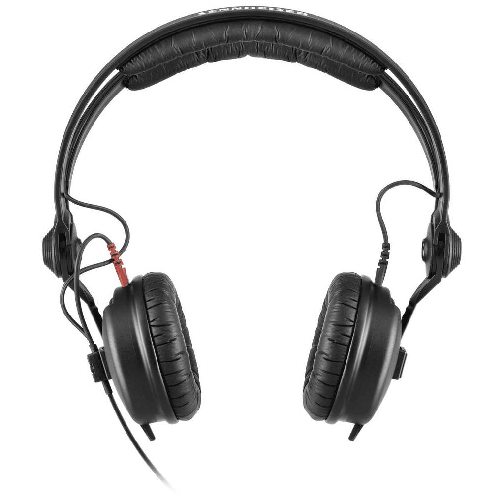 Sennheiser HD 25 headphones for DJ monitoring use