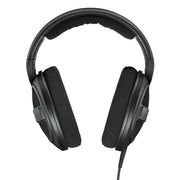 Sennheiser HD 569 wired headphones with closed-back design, plush ear pads, and dual detachable cables.