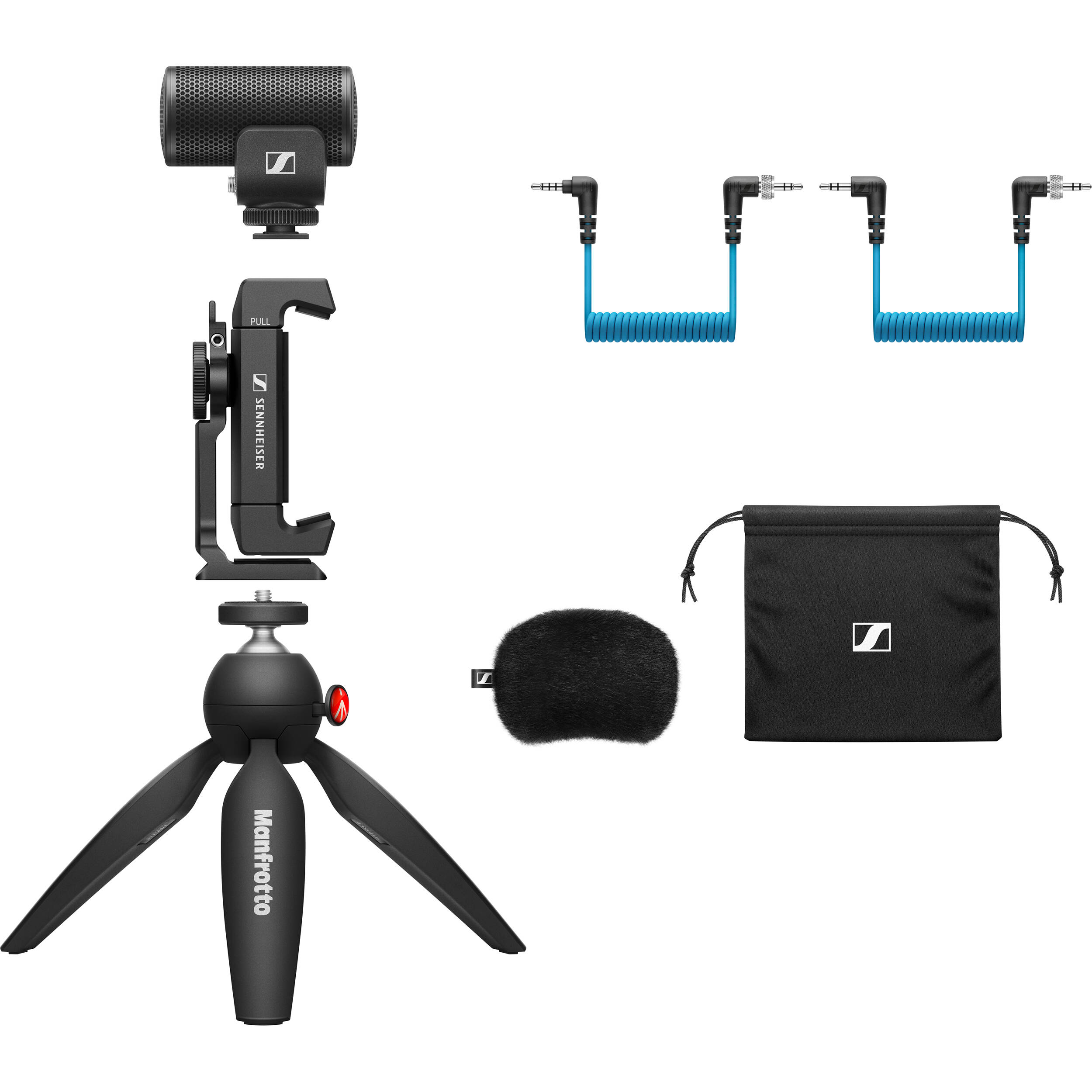 配信機器・PA機器・レコーディング機器 Sennheiser MKE 200 Mobile Kit ゼンハイザー MKE 200 MOBILE KIT オンカメラマイク モバイルキット