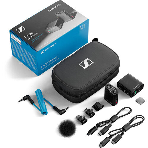 Sennheiser Profile Wireless delivers crystal-clear 32-bit float audio with reliable 2.4 GHz wireless connectivity and easy, no-app setup.