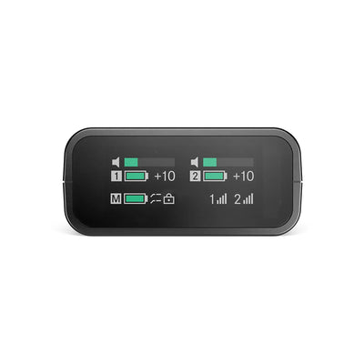 Capture pro audio effortlessly with the Sennheiser Profile Wireless 2 channel system featuring clip-on mics, handheld use, internal recording and easy setup.