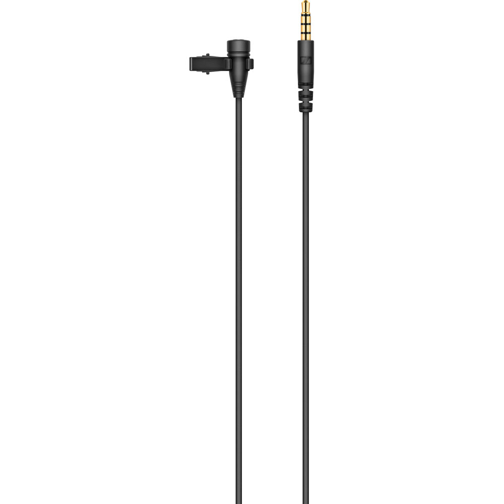 High-quality omnidirectional lavalier microphone with accessories.