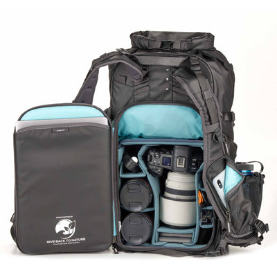 Shimoda Action X40 V2 Backpack with Core Unit and roll-top access
