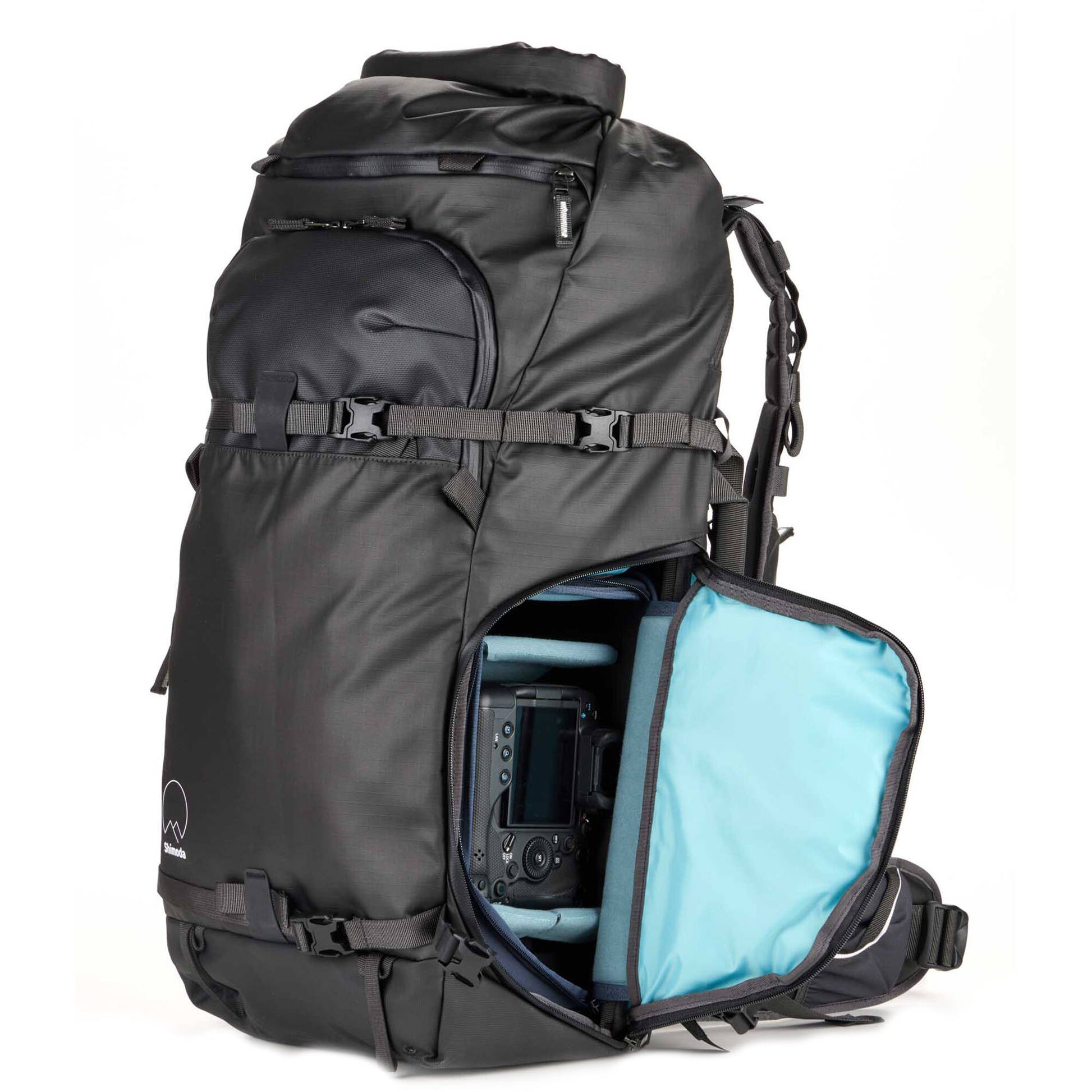 Shimoda Action X50 V2 Backpack with Core Unit and roll-top access
