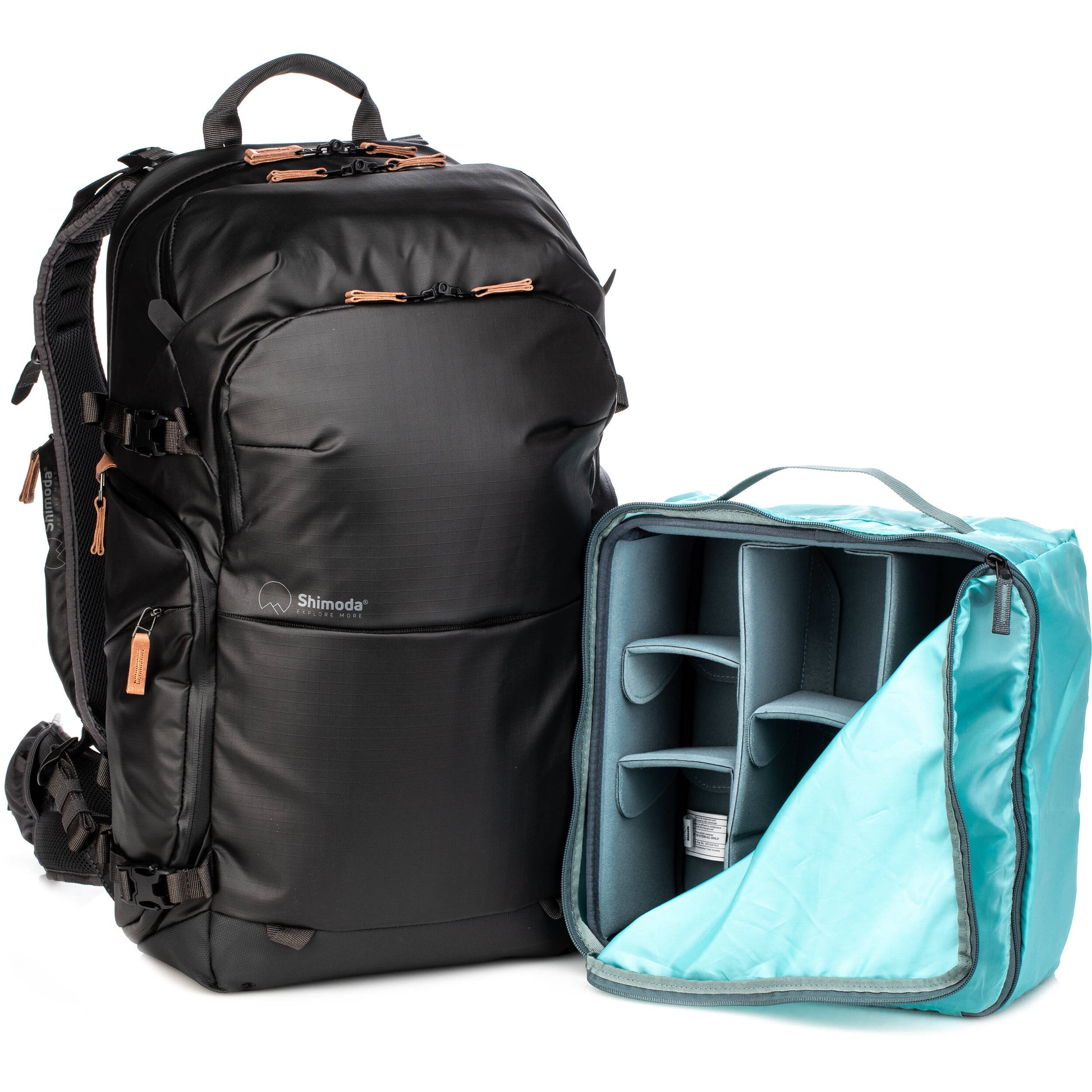 Shimoda Explore V2 30 backpack with Core Unit and tripod pockets
