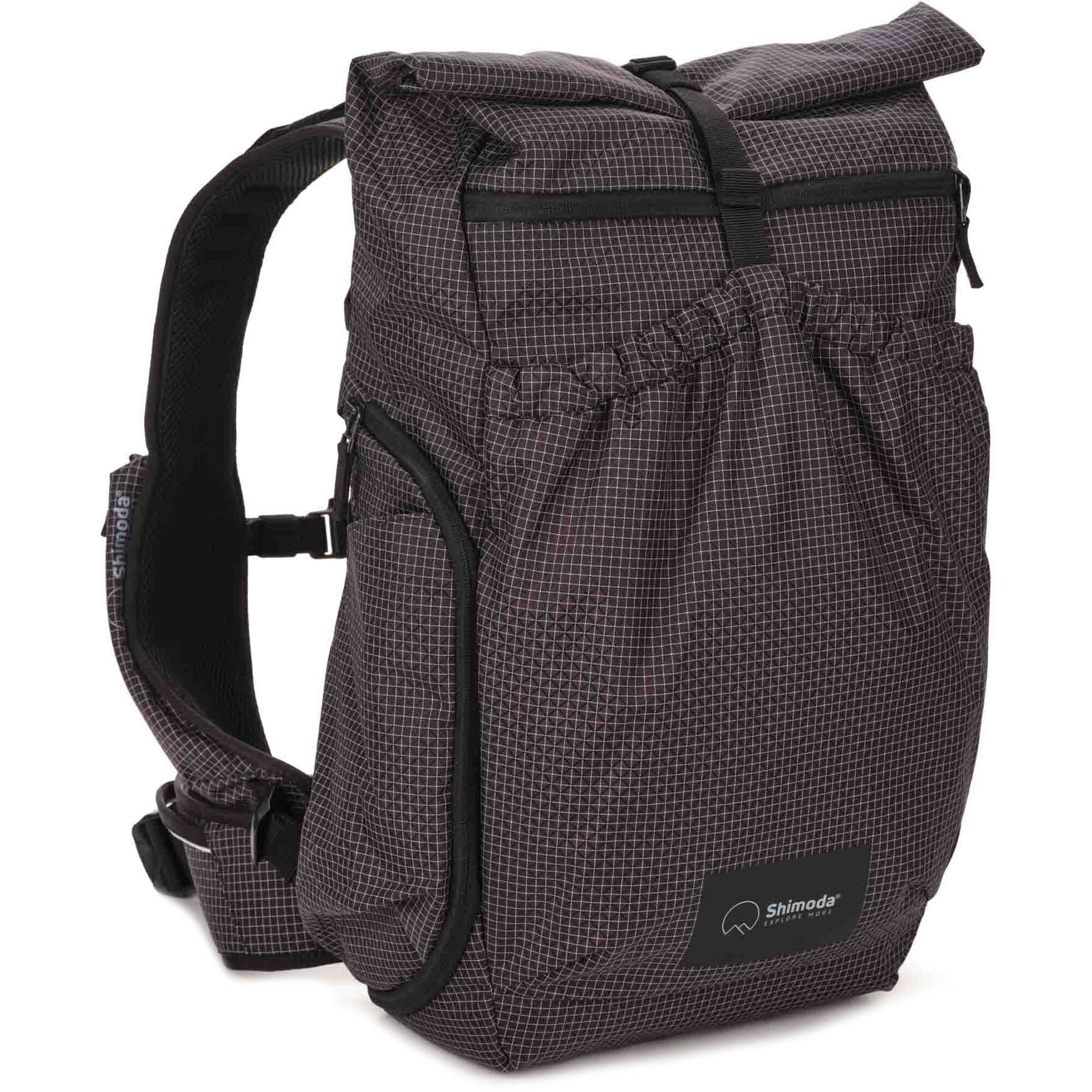 Shimoda Side Lite 22 backpack with modular Medium Top Loader insert
