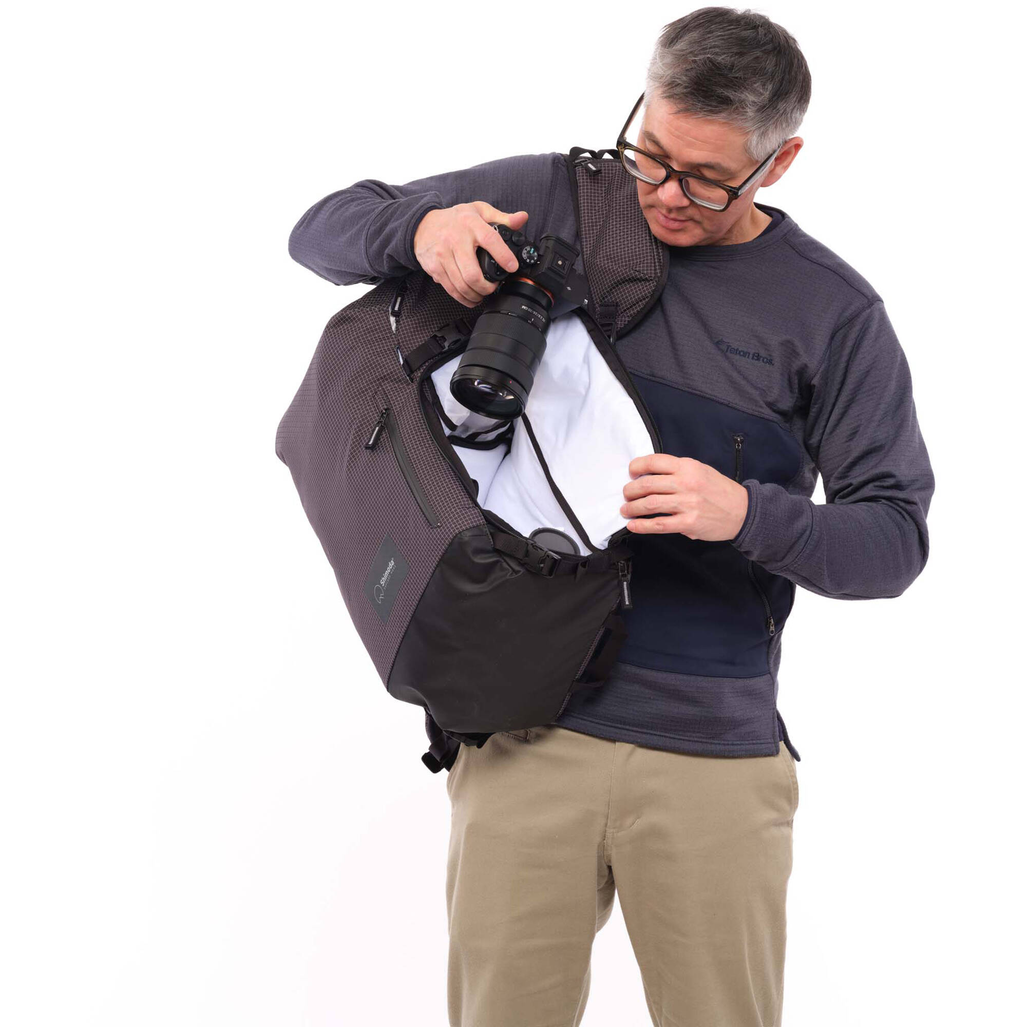 Shimoda Sidecountry 28 backpack with modular Top Loader insert
