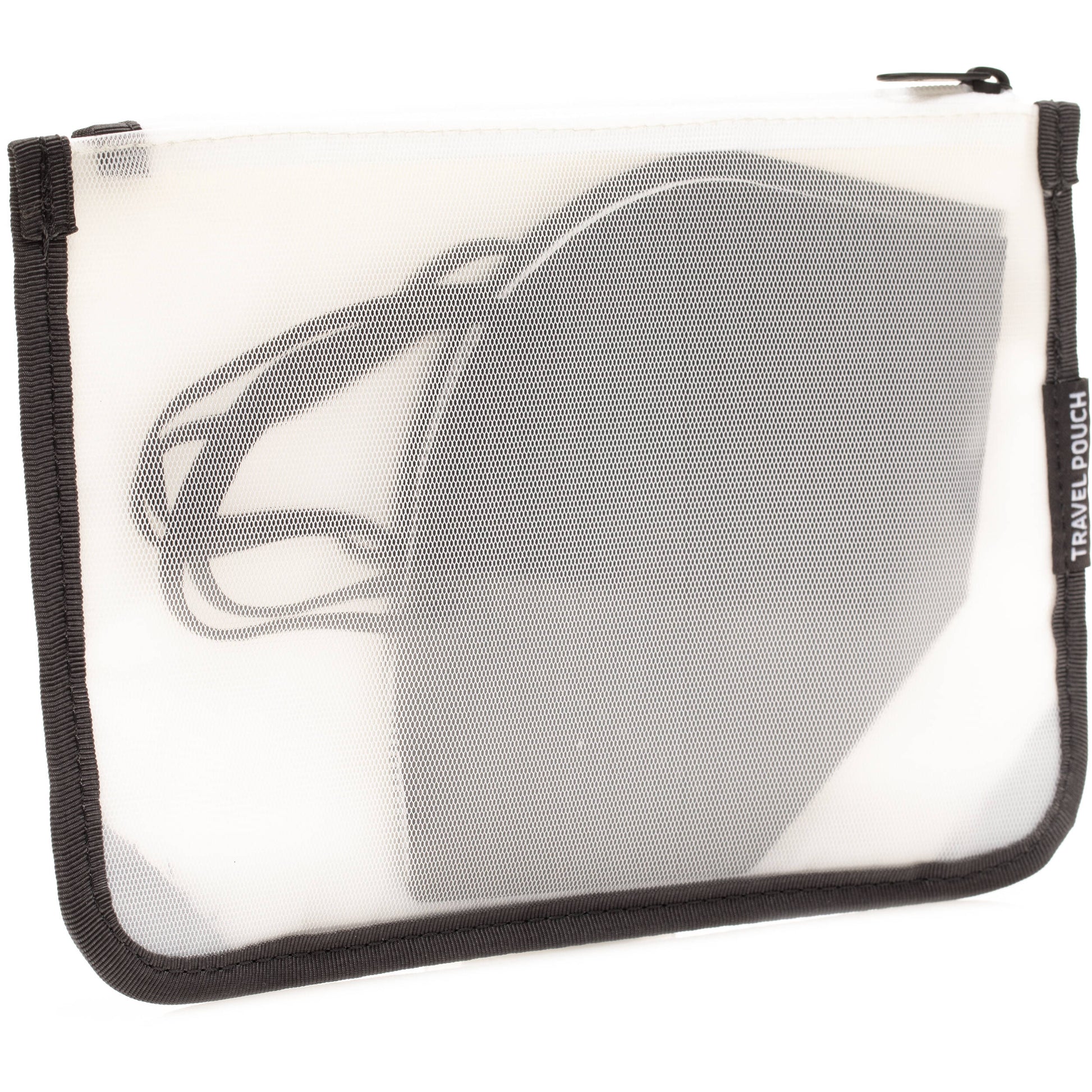 Shimoda Designs Travel Pouch Black with two zippered TPU sleeves
