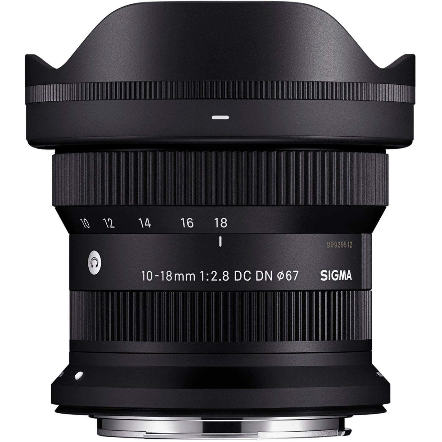 Sigma 10-18mm f/2.8 DC DN Contemporary Lens for Canon RF – compact, ultra-wide-angle zoom with bright f/2.8 aperture, perfect for dynamic stills and video.