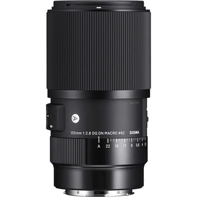 Sigma 105mm f/2.8 DG DN Macro Art Lens for Leica L – 1:1 macro with f/2.8 aperture and professional optical quality.