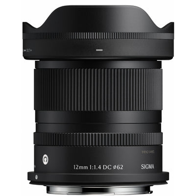 Sigma 12mm f/1.4 DC Contemporary ultra-wide-angle APS-C lens.