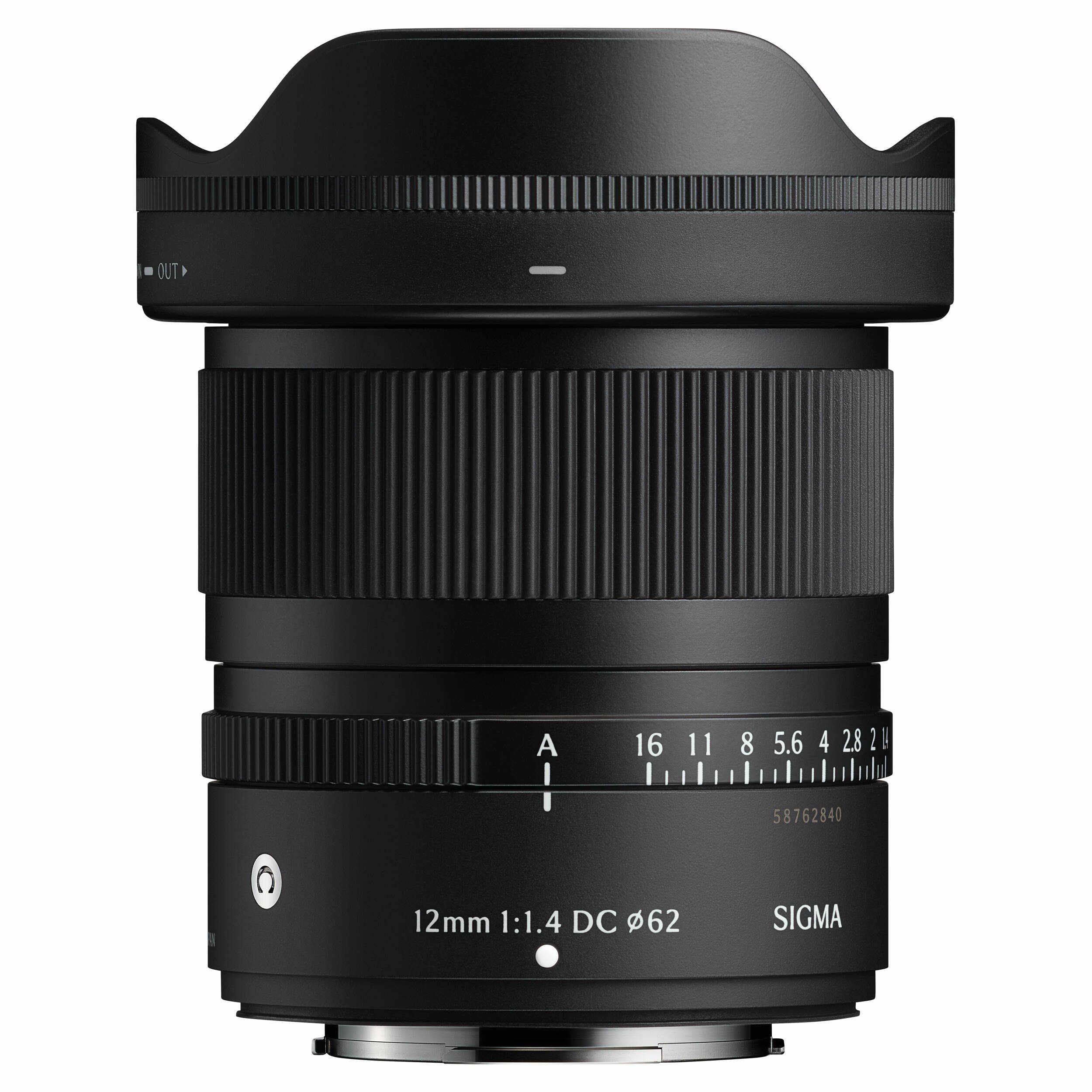 Sigma 12mm f/1.4 DC Contemporary ultra-wide-angle APS-C lens.