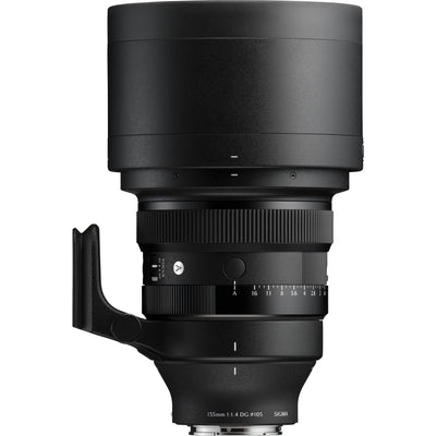 Telephoto Sigma 135mm f/1.4 DG Art lens for portraits with rich bokeh and high resolution
