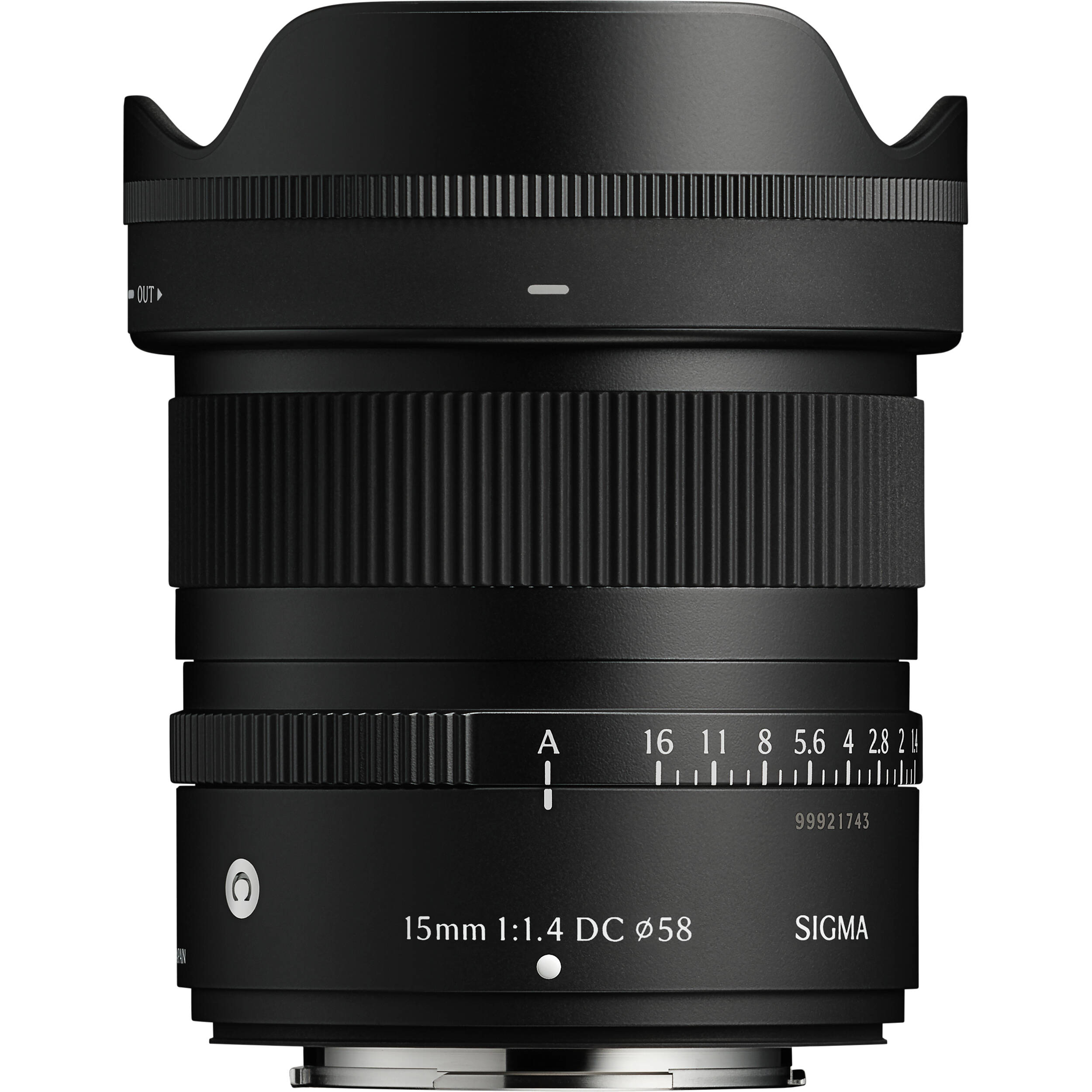Sigma 15mm f/1.4 DC Contemporary lens