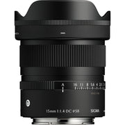 Sigma 15mm f/1.4 DC Contemporary lens
