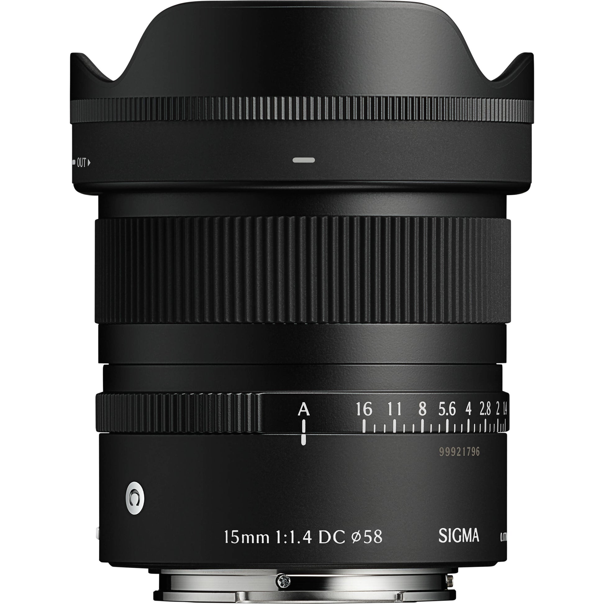 Sigma 15mm f/1.4 DC Contemporary lens
