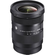 Sigma 16-28mm f/2.8 DG DN Contemporary Lens for Leica L, compact ultrawide zoom with weather-sealed design.
