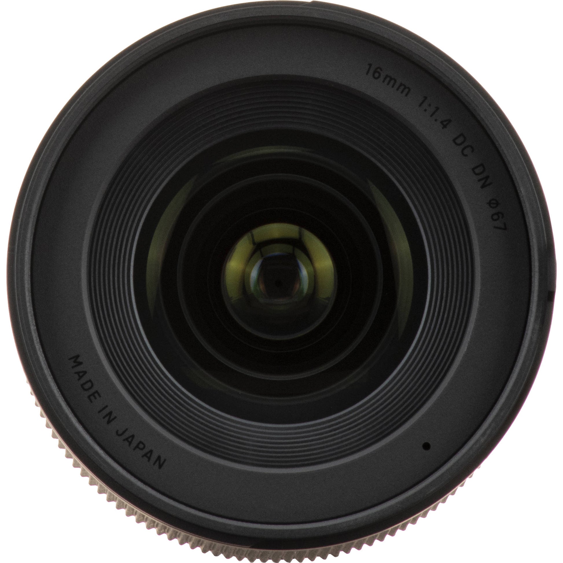 Sigma 16mm f/1.4 DC DN Contemporary lens for Canon EF-M mount mirrorless cameras.