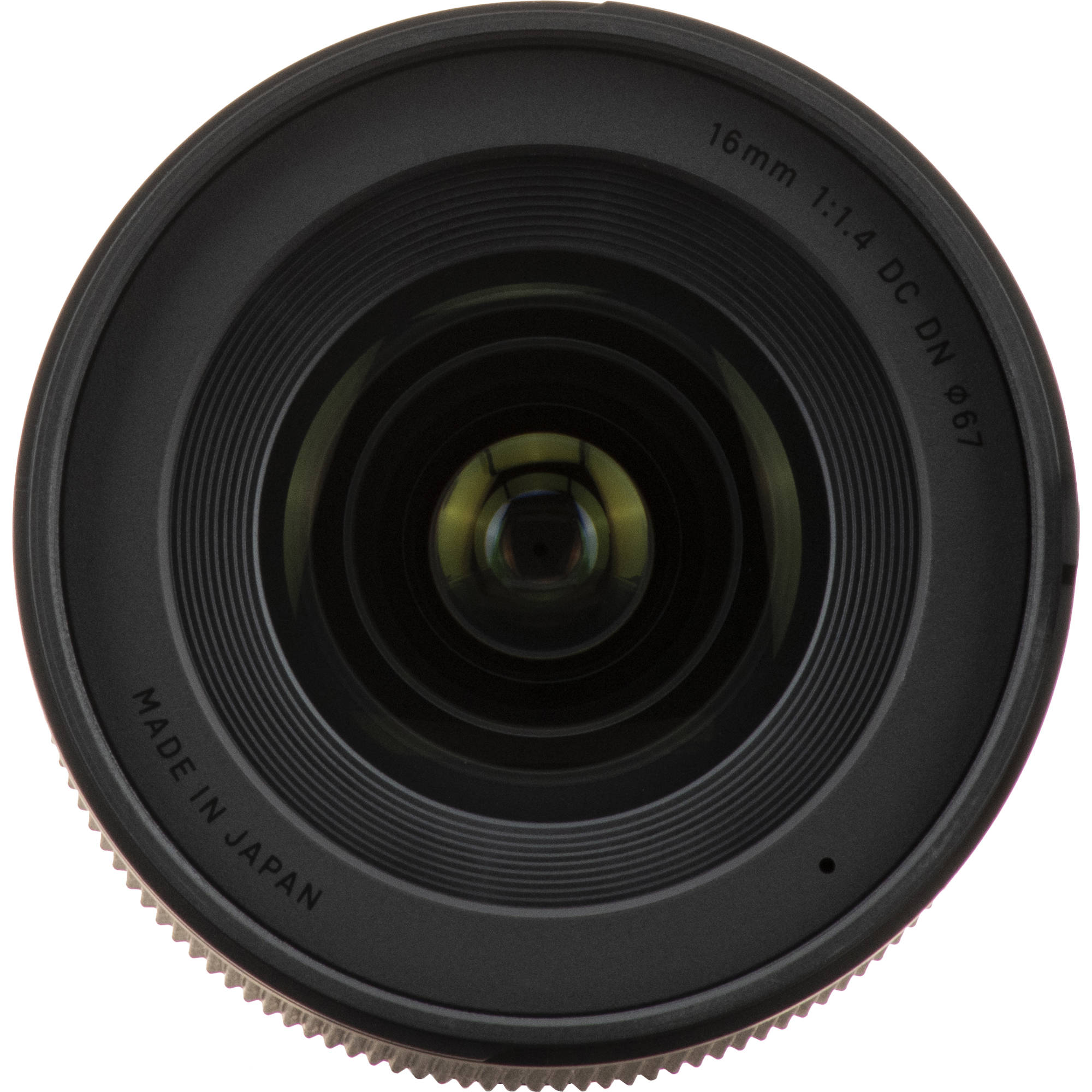 Sigma 16mm f/1.4 DC DN Contemporary lens for Canon EF-M mount mirrorless cameras.