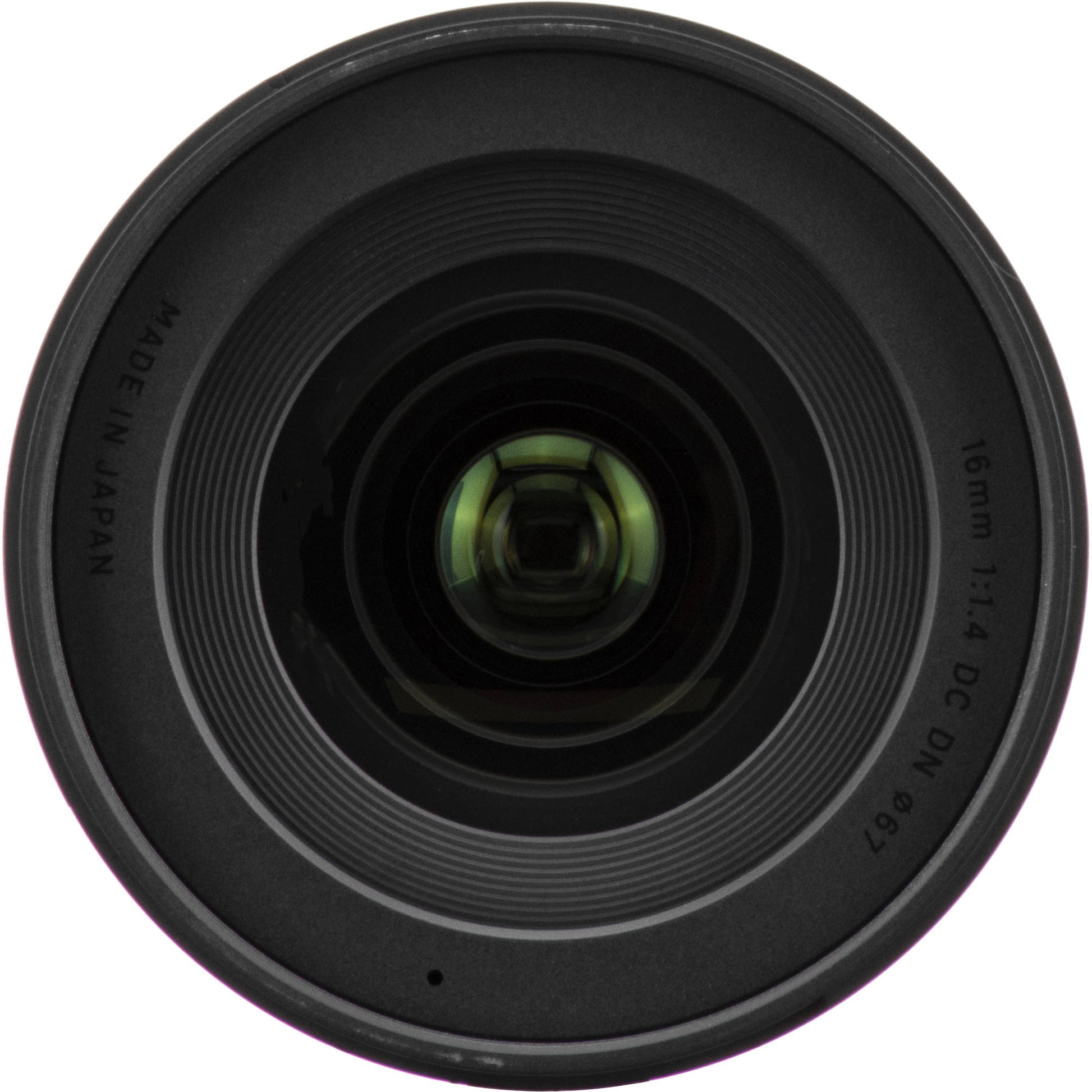 Sigma 16mm f/1.4 DC DN Contemporary lens for Sony E-mount mirrorless cameras.