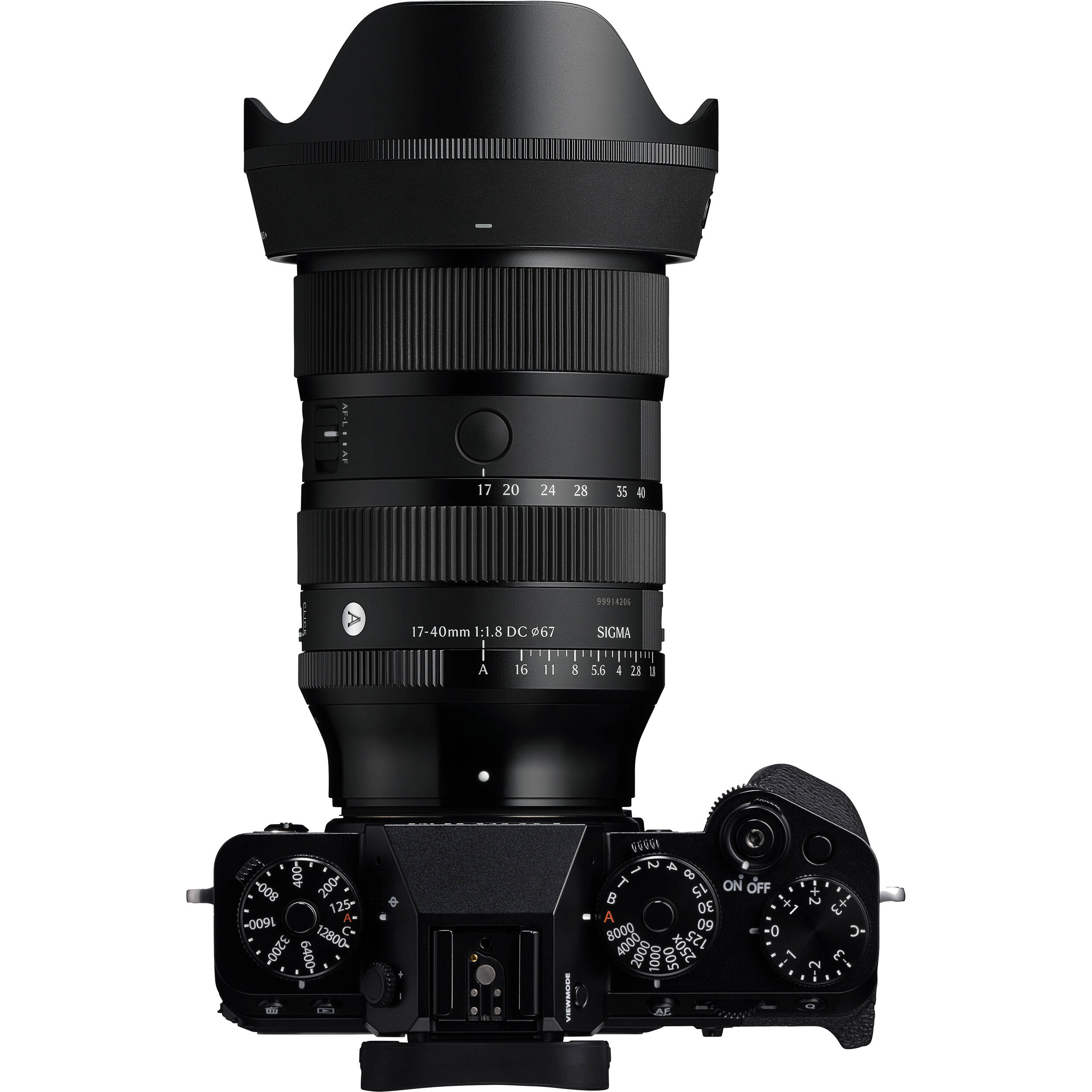 Sigma 17–40mm f/1.8 Art Lens with fast aperture