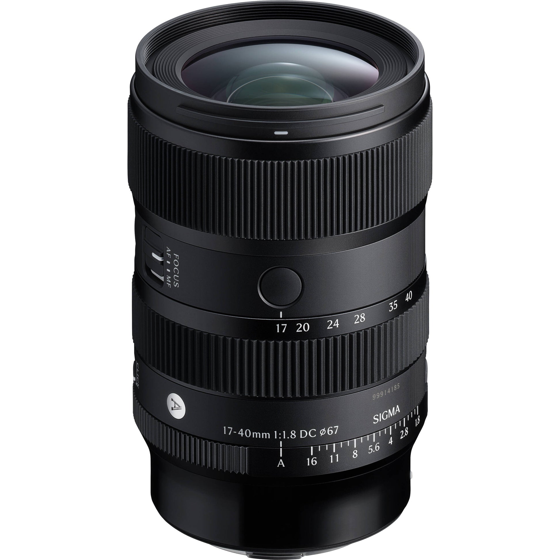 Sigma 17–40mm f/1.8 Art Lens with fast aperture
