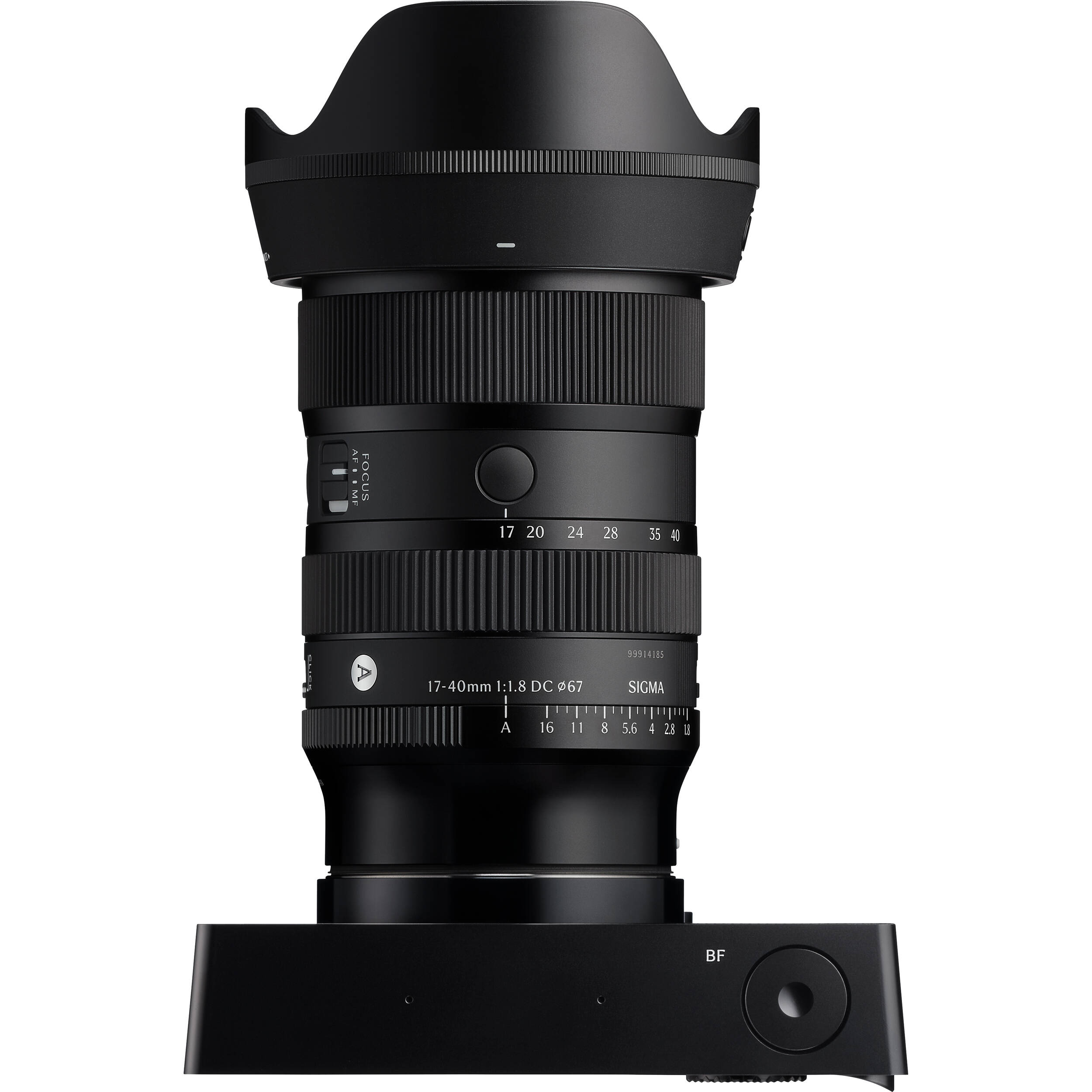 Sigma 17–40mm f/1.8 Art Lens with fast aperture