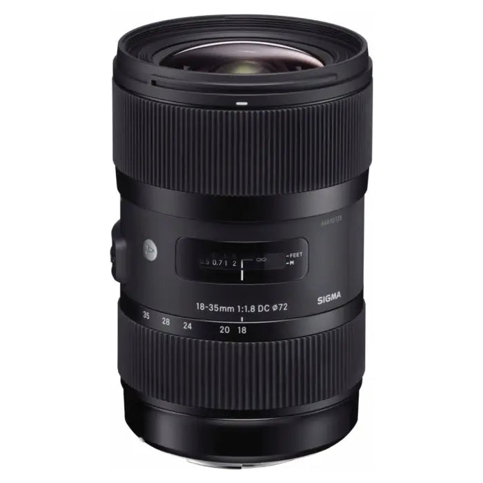 The Sigma 18-35mm f/1.8 DC HSM Lens for Canon is a zoom lens featuring a large fixed aperture and is perfect for low-light street photography. Buy now.