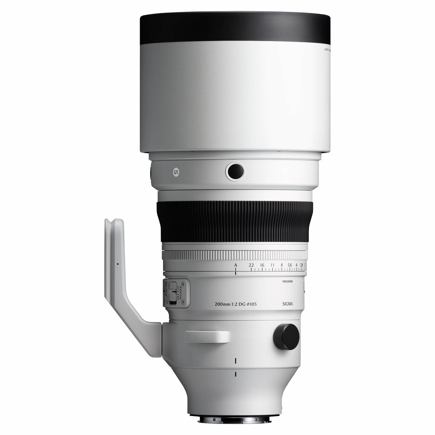 Sigma 200mm f/2 DG OS Sports lens for full-frame mirrorless cameras.